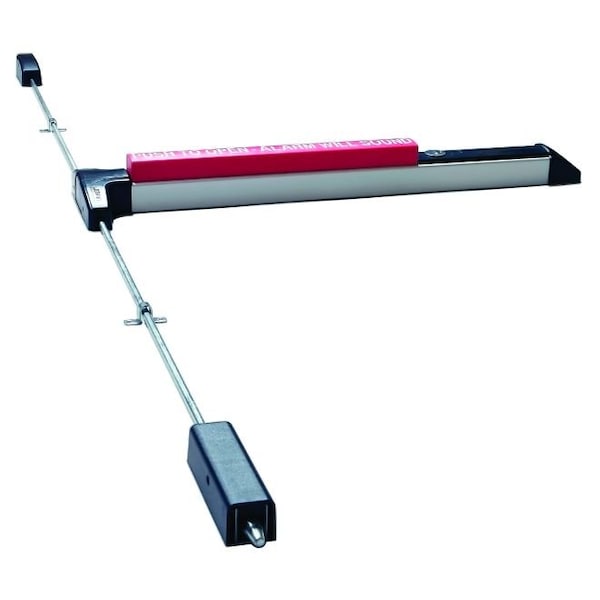 36" Surface Vertical Rod Exit Device with Electric Alarm with Battery